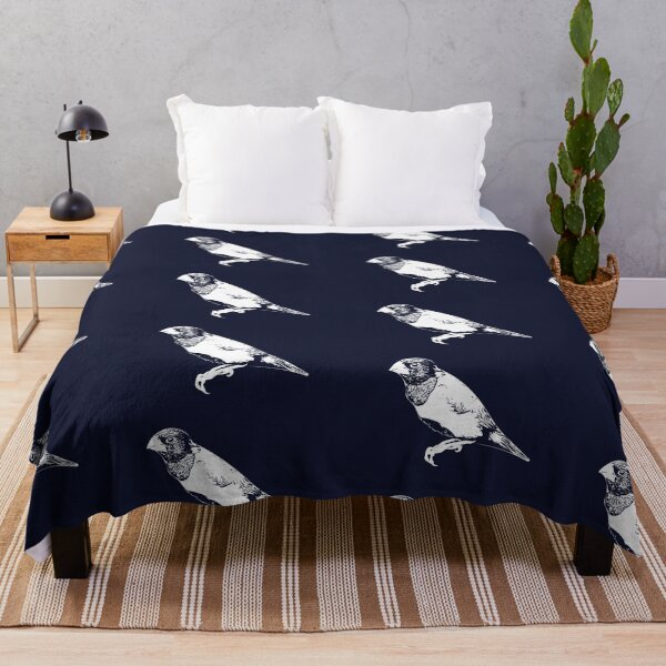 Item preview, Tricolored Munia White Design  designed and sold by designsasstultd.