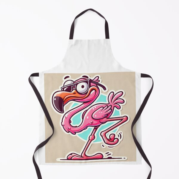 Item preview, Funny pink flamingo-A fun and playful illustration-SwagmingoThe coolest flamingo around designed and sold by La bottega del tempo.