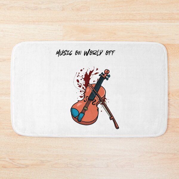 Item preview, Music On, World Off – Violin Passion designed and sold by KA-Design-Art.