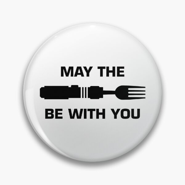 Item preview, May The Fork Be With You designed and sold by JerboaShop.