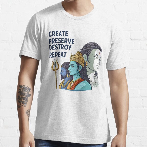 Item preview, Create, Preserve, Destroy, Repeat designed and sold by Lucky Dog Merch.