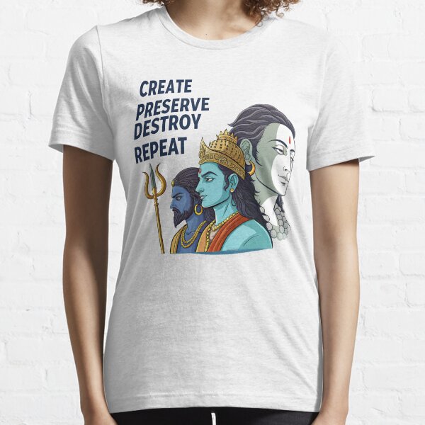 Item preview, Create, Preserve, Destroy, Repeat designed and sold by Lucky Dog Merch.