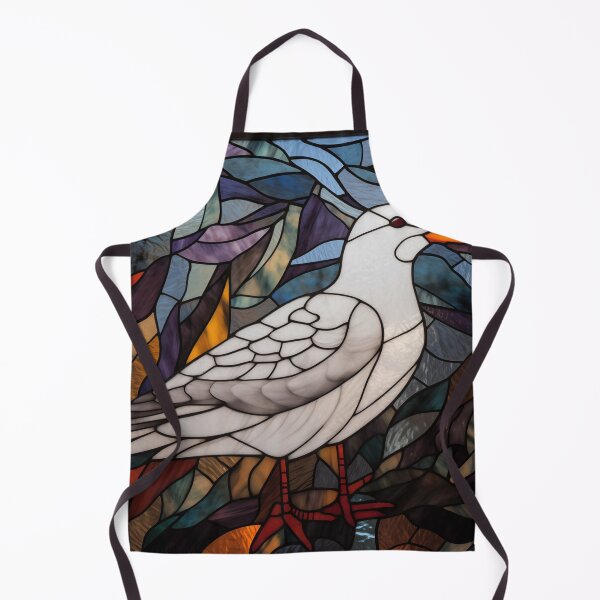 Item preview, Seagull in Stained Glass designed and sold by RedHandedOD.
