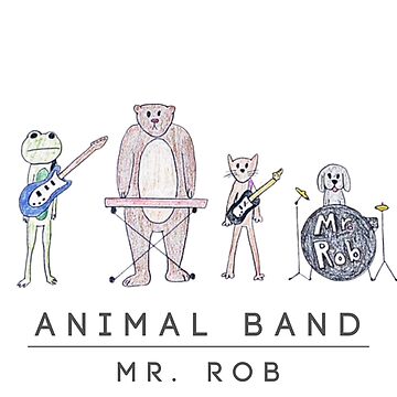 Imagen de la obra La banda de animales de Mr-Rob-Music