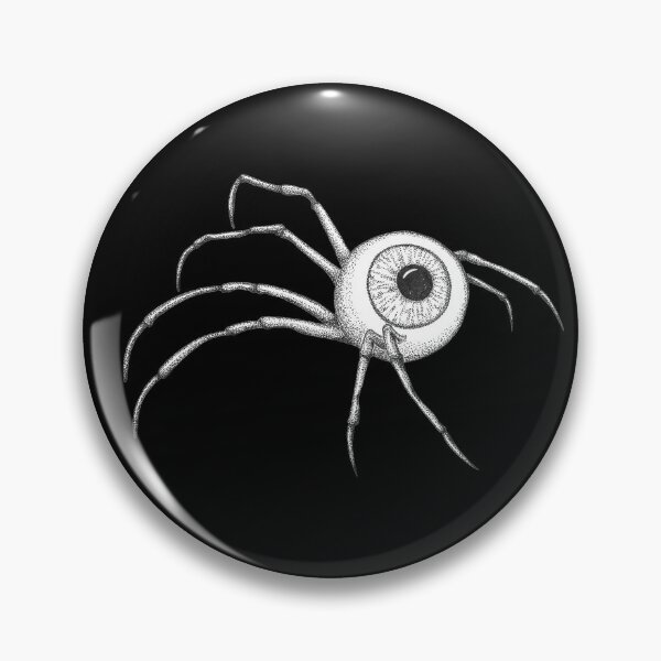 Item preview, Creepy Crawling Spider Eye with pen and ink designed and sold by BHG Art & Designs.