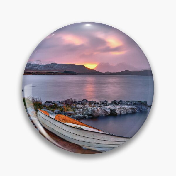Item preview, Tranquil dawn at the loch designed and sold by Theonebespoke.
