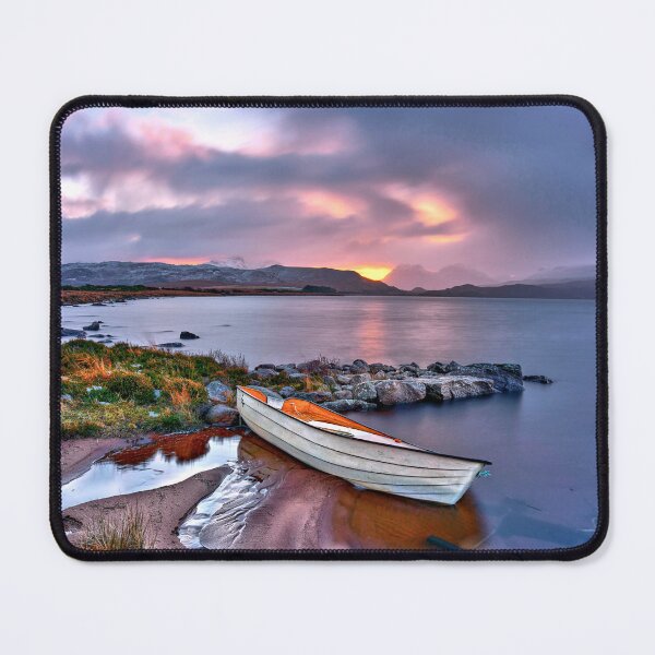 Item preview, Tranquil dawn at the loch designed and sold by Theonebespoke.