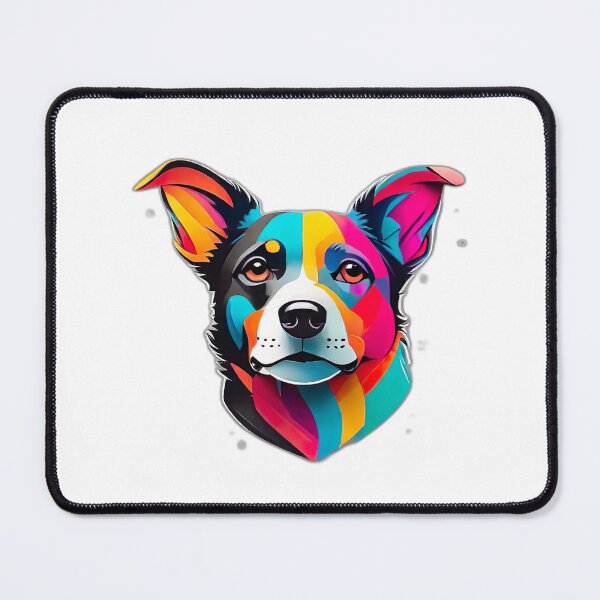 Item preview, colorful dog face designed and sold by shirtz4me.