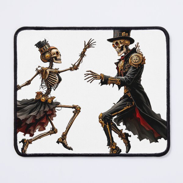 Item preview, Steampunk danse macabre : halloween skeletons designed and sold by Anne-Abadie.