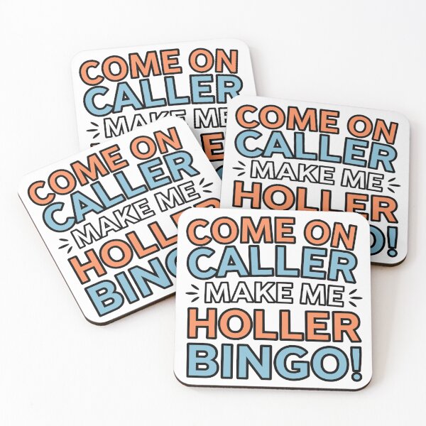 Item preview, Funny Bingo Caller Typography designed and sold by theartfulaspie.