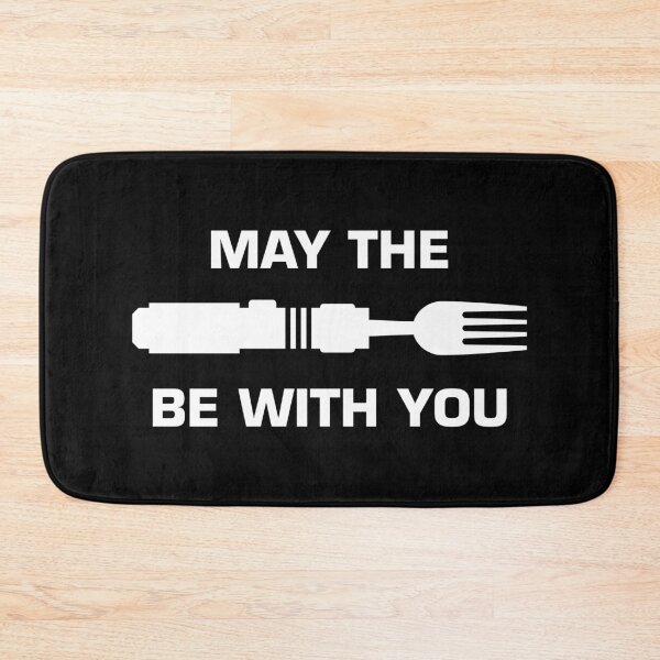 Item preview, May The Fork Be With You designed and sold by JerboaShop.