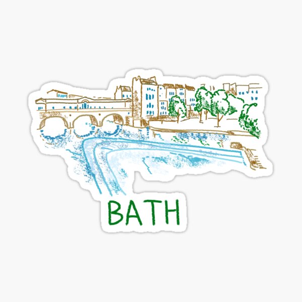 Artikel-Vorschau von Bath, England, Großbritannien, Souvenir, Geschenk für Touristen, designt und verkauft von MichaeIRellov.