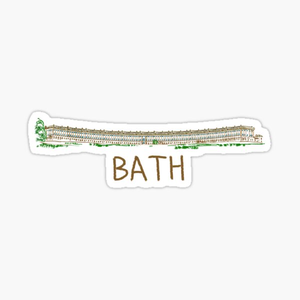 Artikel-Vorschau von Bath, England, Großbritannien, Souvenir, Geschenk für Touristen, designt und verkauft von MichaeIRellov.