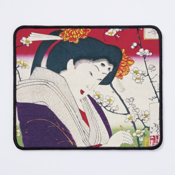 Item preview, Ukiyo-e: "Bijin Shichiyōka Series / Fifth Rank, Nishinotoin Nariko" by Yoshitoshi Tsukioka designed and sold by store-wasabi.
