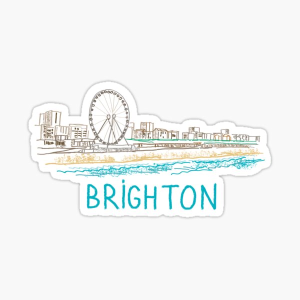 Artikel-Vorschau von Brighton England Vereinigtes Königreich Souvenir Geschenk für Touristen, designt und verkauft von MichaeIRellov.