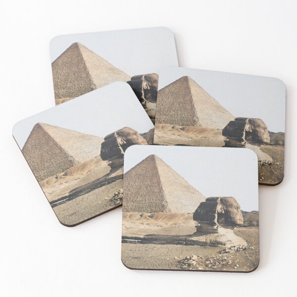 Item preview, The Sphinx and Great Pyramid designed and sold by 19th Century in Color.