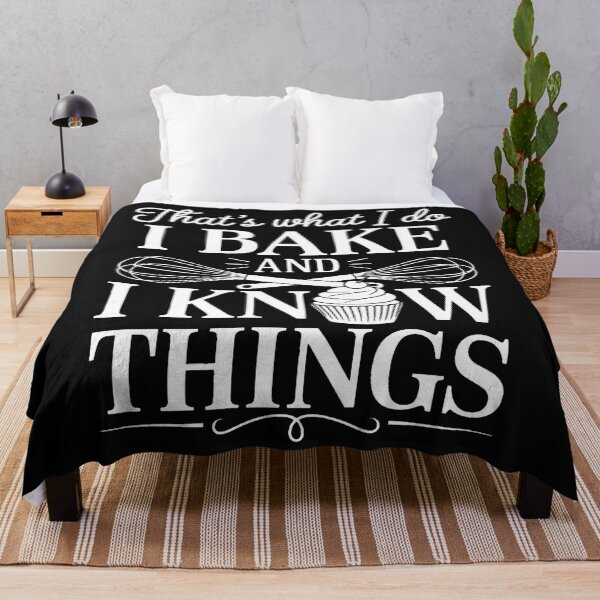 Item preview, I Bake and I Know Things Baking Funny Baker Bakery designed and sold by clothesy7.