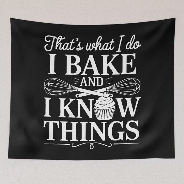 Item preview, I Bake and I Know Things Baking Funny Baker Bakery designed and sold by clothesy7.