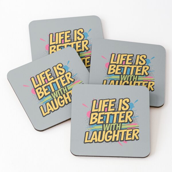 Item preview,  "Life Is Better With laughter", Joy, Humor, Stress Reduction, Fullfillment designed and sold by johnnie2749.