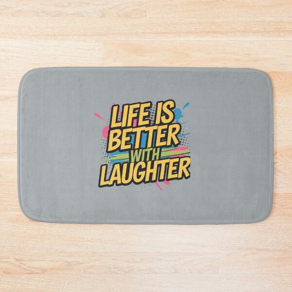 Item preview,  "Life Is Better With laughter", Joy, Humor, Stress Reduction, Fullfillment designed and sold by Right-UR.