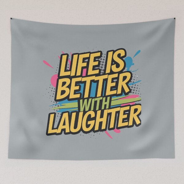Item preview,  "Life Is Better With laughter", Joy, Humor, Stress Reduction, Fullfillment designed and sold by Right-UR.