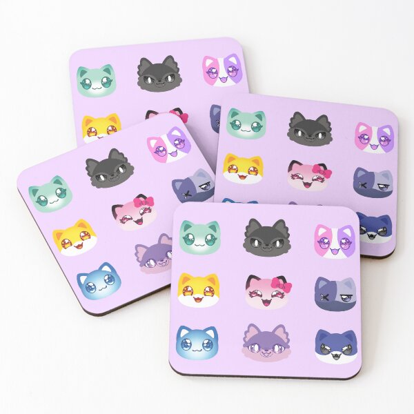 Item preview, Aphmau and Friends Meemeow Cat Pattern Version 1 designed and sold by ACenturyMage.
