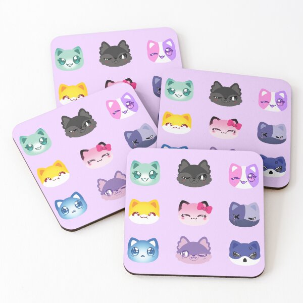 Item preview, Aphmau and Friends Meemeow Cat Pattern Version 2 designed and sold by ACenturyMage.