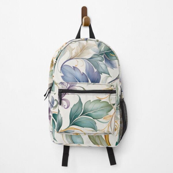 Item preview, Pastel Leaves Abstract on Light designed and sold by Eclectic Monkey.