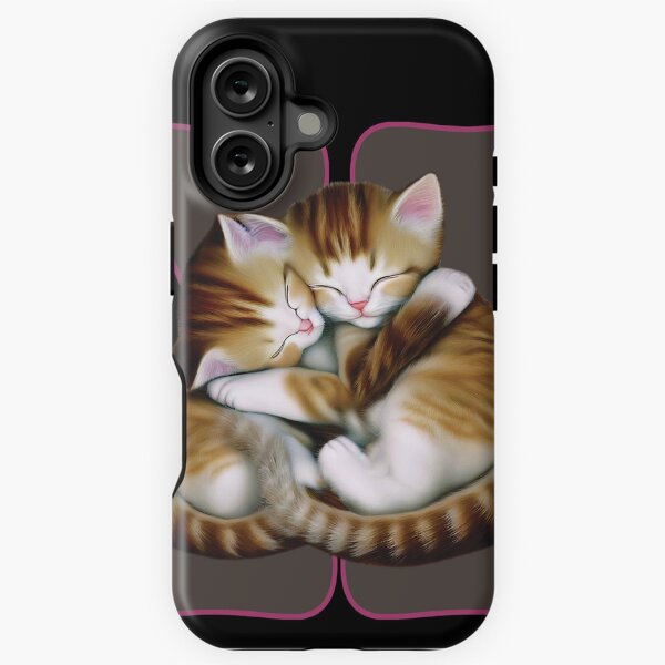 KITTENS LETTER X iPhone Tough Case