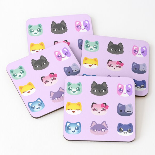 Item preview, Aphmau and Friends Meemeow Cat Pattern Version 3 designed and sold by ACenturyMage.
