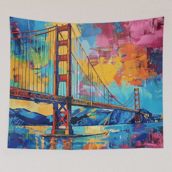 Item preview, Acrylic Golden Gate Bridge designed and sold by Myra365Art.