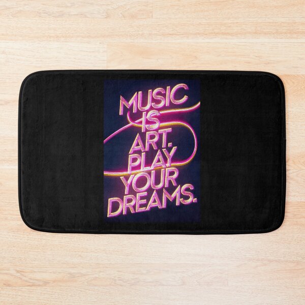 Item preview, Music Is Art – Play Your Dreams digital oil painting art for home decoration designed and sold by paulo silveira.
