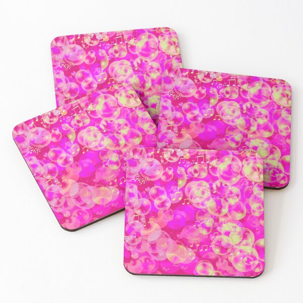 Item preview, Pink musical bubbles designed and sold by manoloshoping.