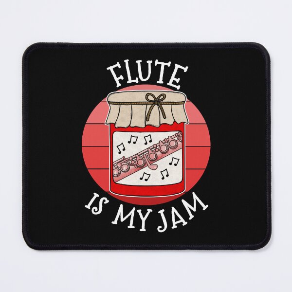 Item preview, Flute Is My Jam, Flutist Woodwind Musician Funny designed and sold by doodlerob.