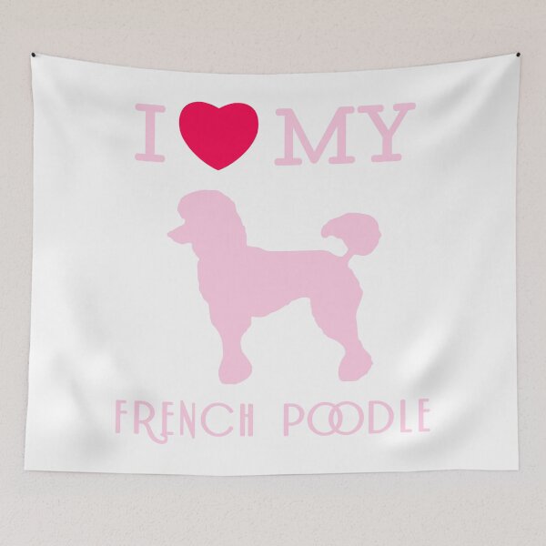 Item preview, I Love my French Poodle Design designed and sold by Marc Scott-Parkin.