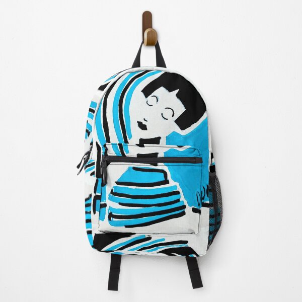 Item preview, Serene Woman in Blue and Black designed and sold by diptarka07.