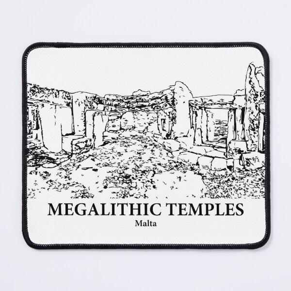 Item preview, Megalithic Temples - Malta designed and sold by Lakeric Cityscapes.