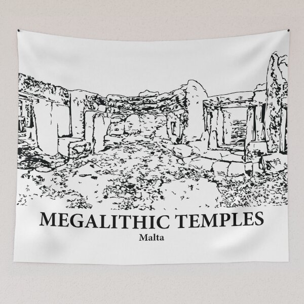 Item preview, Megalithic Temples - Malta designed and sold by Lakeric Cityscapes.