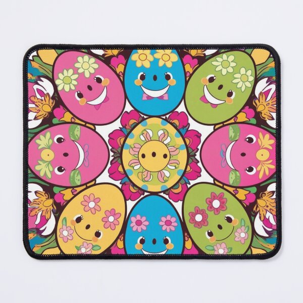 Item preview, Floral Pattern - Spring, Easter, Smiling Eggs 27 designed and sold by AlinaSCorner.