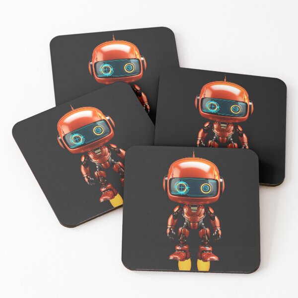 Item preview,  Futuristic Red Jetpack Robot | Sci-Fi Cyberpunk AI Bot ? designed and sold by zevorgue.