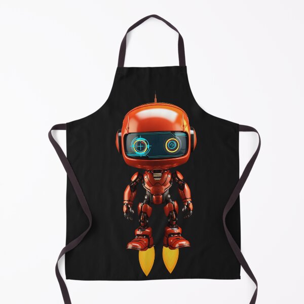 Item preview, Futuristic Red Jetpack Robot | Sci-Fi Cyberpunk AI Bot ? designed and sold by zevorgue.