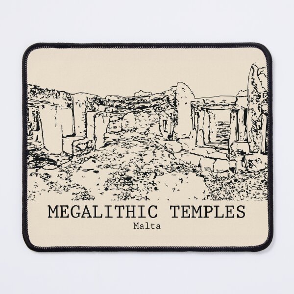 Item preview, Megalithic Temples - Malta designed and sold by Lakeric Cityscapes.