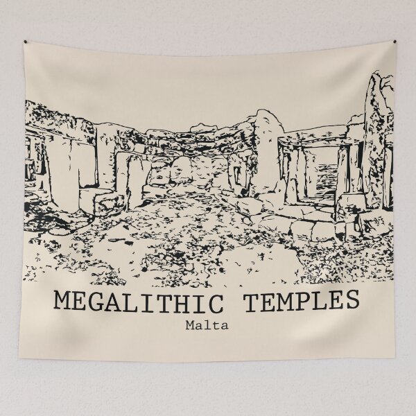 Item preview, Megalithic Temples - Malta designed and sold by Lakeric Cityscapes.