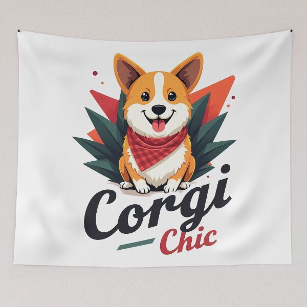 Item preview, Corgi Chic designed and sold by zoughlal.