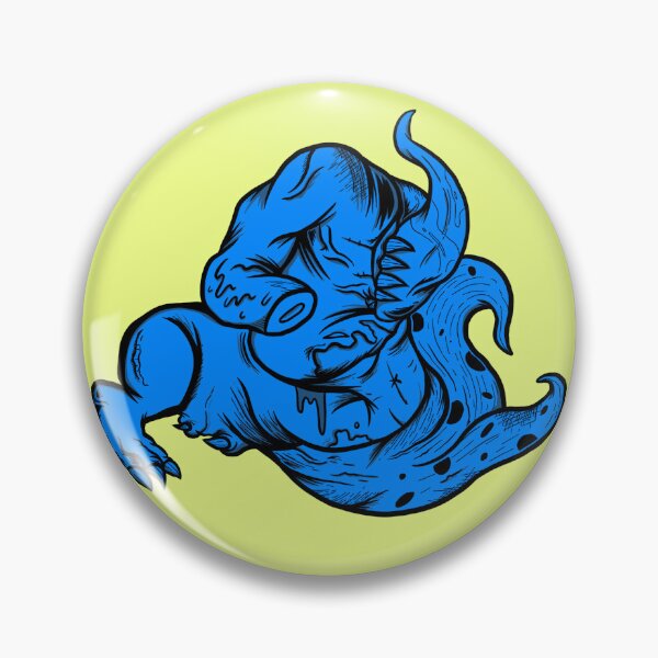 Item preview, Blue Shapeshifter Sticker  designed and sold by GUFFOW.
