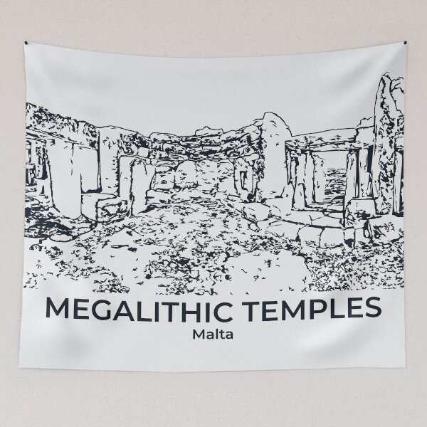 Item preview, Megalithic Temples - Malta designed and sold by Lakeric Cityscapes.
