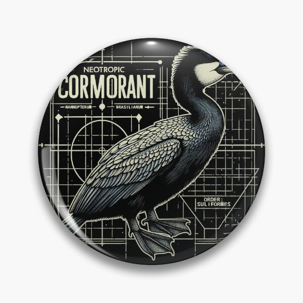 Item preview, Neotropic Cormorant B designed and sold by theAVIARY7.