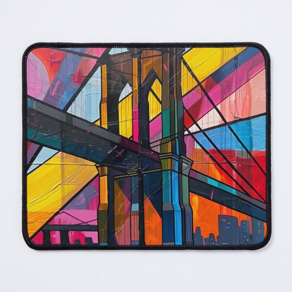 Item preview, Acrylic Brooklyn Bridge, New York designed and sold by Myra365Art.