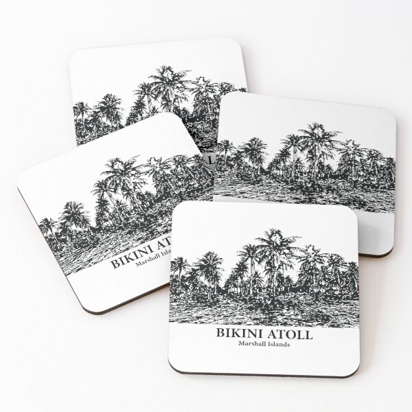 Item preview, Bikini Atoll - Marshall Islands designed and sold by Lakeric Cityscapes.