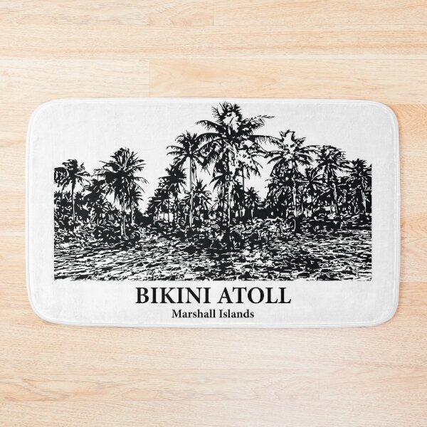 Item preview, Bikini Atoll - Marshall Islands designed and sold by Lakeric Cityscapes.